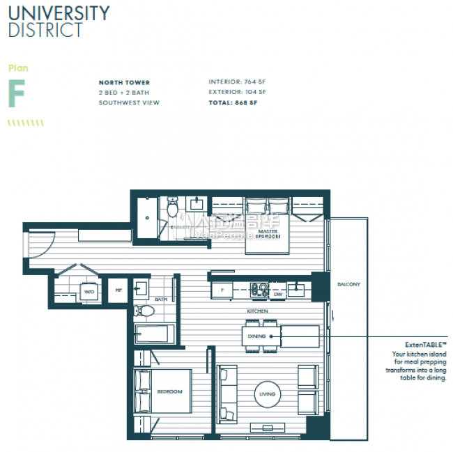 【加西置业楼花团购】*University District* Bosa素里市中心便宜大盘 与你玩转空间概念