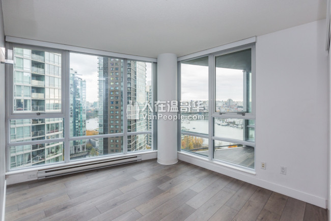Azura 2 Vancouver False Creek 2间卧室和书房和2个浴室公寓 1138平方英尺 $3500