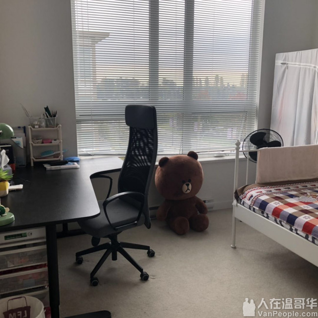 RICHMOND公寓大主卧套间招租, 拎包随时入住