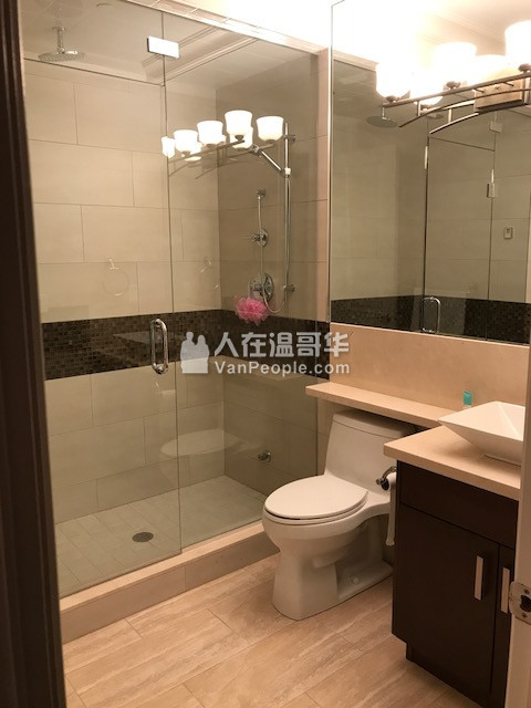 温西POINTGREY区近UBC新屋地下室一房带独立卫生间出租,欢迎UBC大学生来电或短信咨询