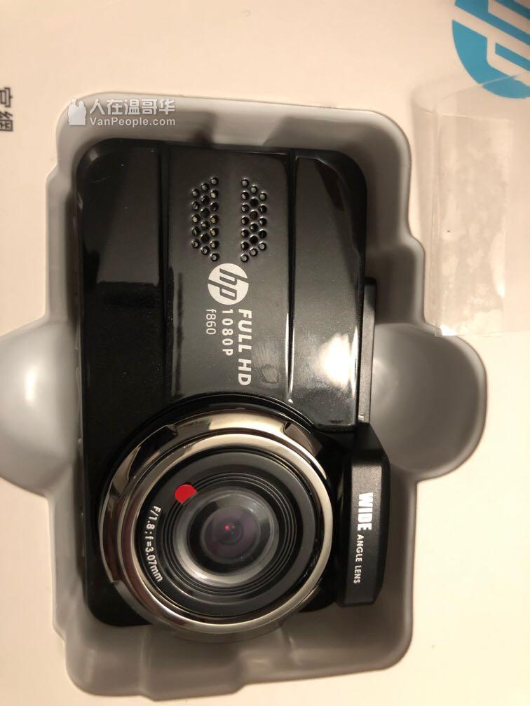 hp f860 前后摄像头 行车记录仪