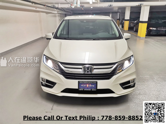 2018 Honda Odessey EX-L,一手本地車無事故