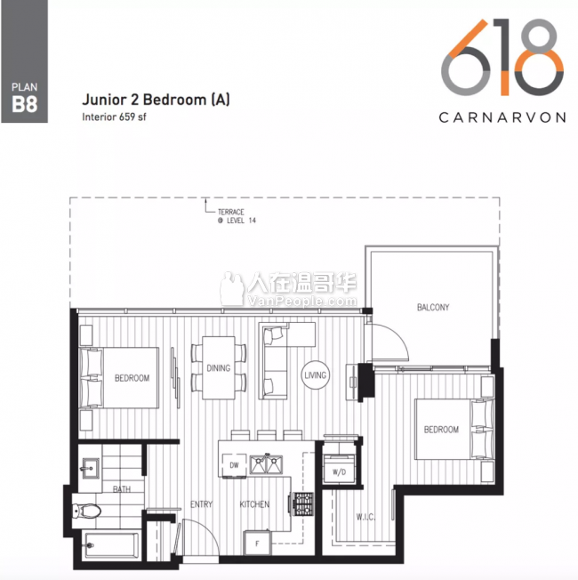 【加西置业楼花团购】*618 Carnarvon* 新西敏河畔精品高端公寓 宁静与便捷的完美结合