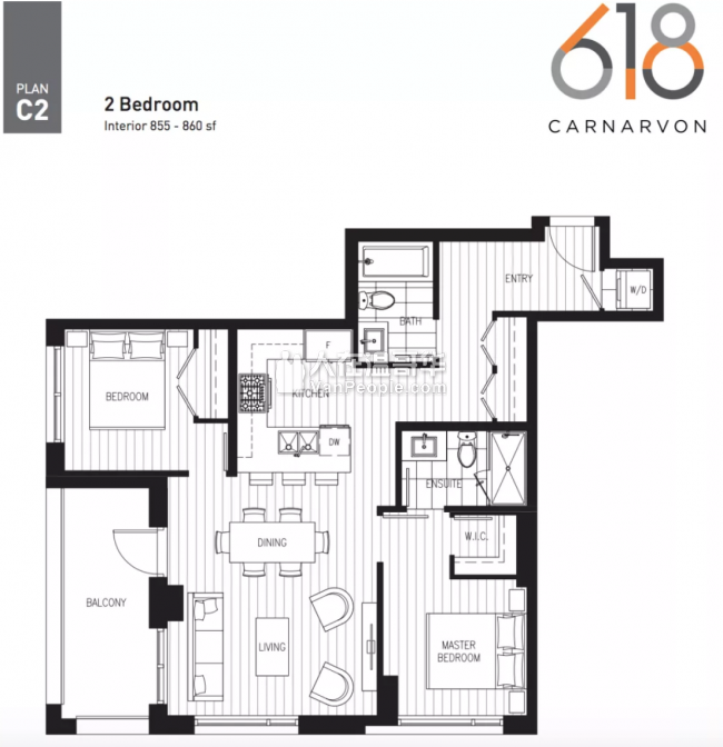 【加西置业楼花团购】*618 Carnarvon* 新西敏河畔精品高端公寓 宁静与便捷的完美结合