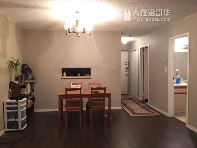 Metrotown正对面价格实惠大一居室公寓出租