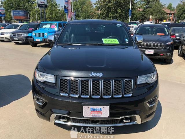 2014 JEEP GRAND CHEROKEE Overland,本地车,无事故