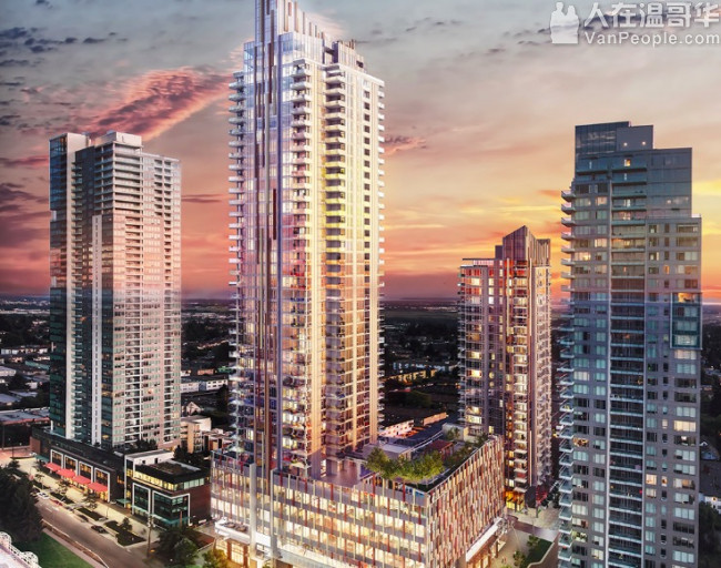【VVIP楼花团购】【 Sun Tower 2】续风摩一时的Metrotown sun tower高尚住宅系列再次闪耀登
