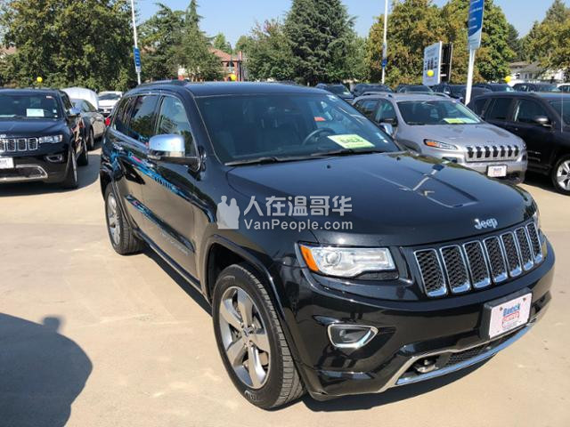 2014 JEEP GRAND CHEROKEE Overland,本地车,无事故