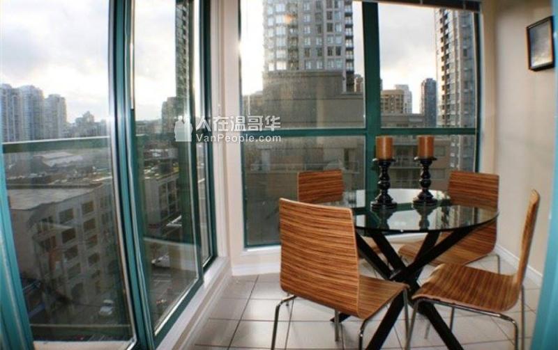 耶鲁镇 Yaletown 公寓出售:一房一厅一卫浴 (自住 投资 两相宜)