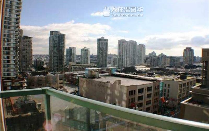 耶鲁镇 Yaletown 公寓出售:一房一厅一卫浴 (自住 投资 两相宜)