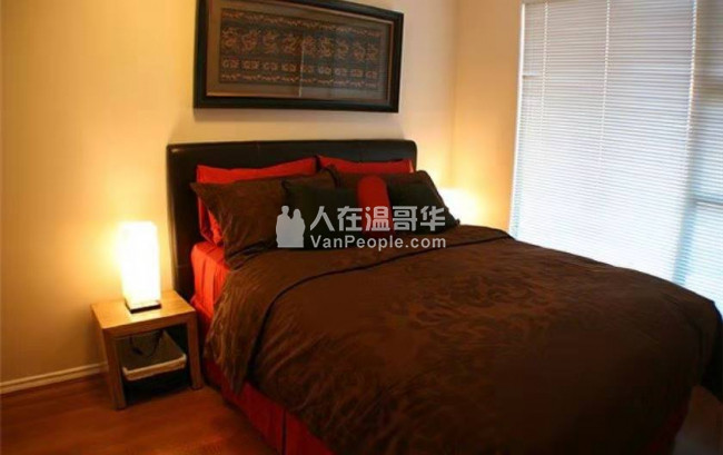 公寓出售【Downtown:耶鲁镇 yaletown 中心 / 一卧室一书房一卫浴一厅】