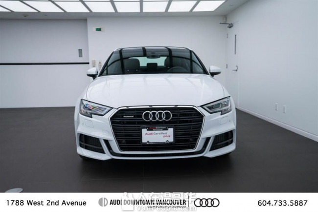 2018 Audi A3 2.0T Technik quattro 6sp S tronic