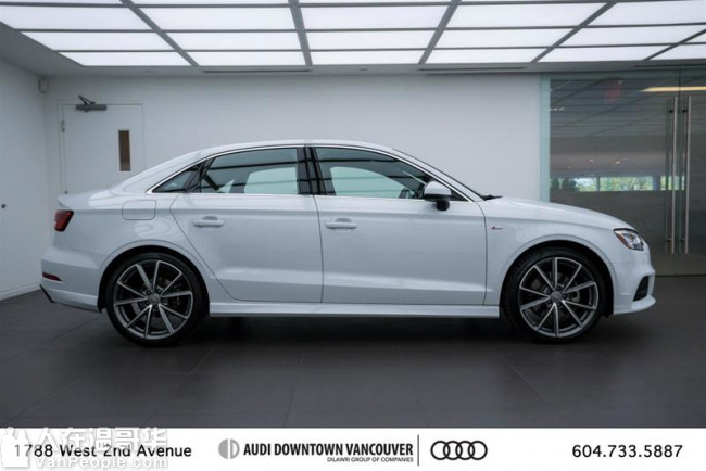 2018 Audi A3 2.0T Technik quattro 6sp S tronic