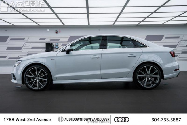 2018 Audi A3 2.0T Technik quattro 6sp S tronic
