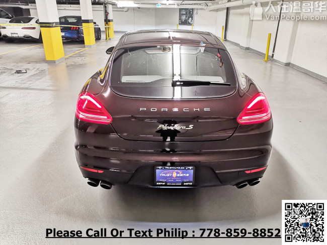 2014 Porsche Panamera S E-Hybrid,頂配,本地一手車,無事故
