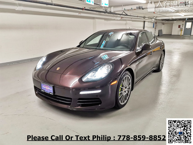 2014 Porsche Panamera S E-Hybrid,頂配,本地一手車,無事故