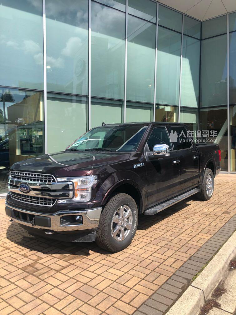 留学生新移民0首付 2019全新F150 Lariat lease special