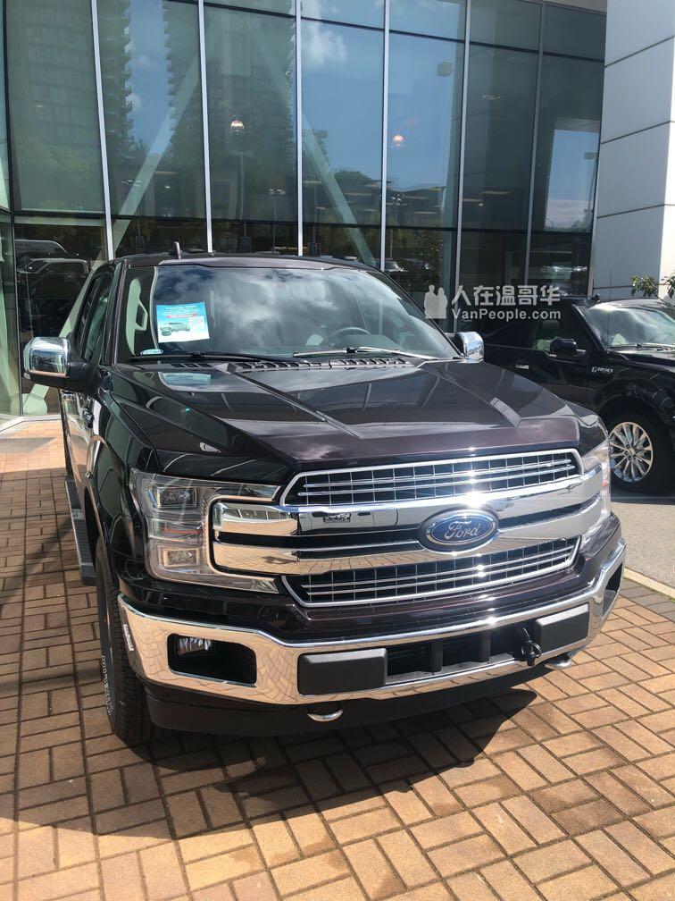 留学生新移民0首付 2019全新F150 Lariat lease special