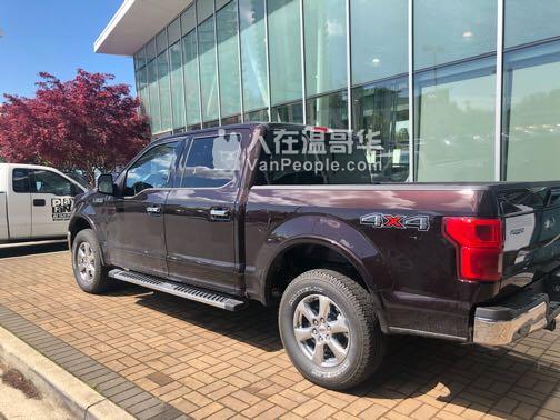 留学生新移民0首付 2019全新F150 Lariat lease special