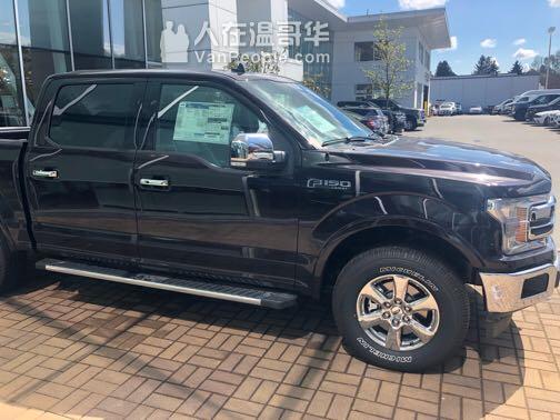 留学生新移民0首付 2019全新F150 Lariat lease special