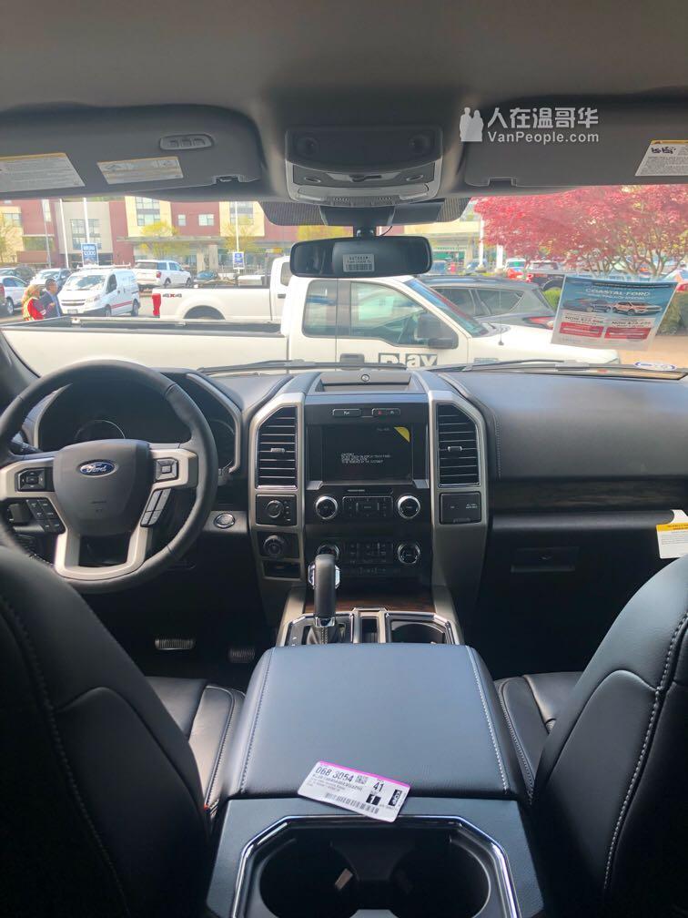 留学生新移民0首付 2019全新F150 Lariat lease special