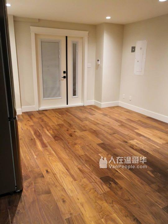 【现房可领包入住】全新装修 一室一厅一卫 一楼出租带厨房 独立出入 近UBC Downtown BCIT