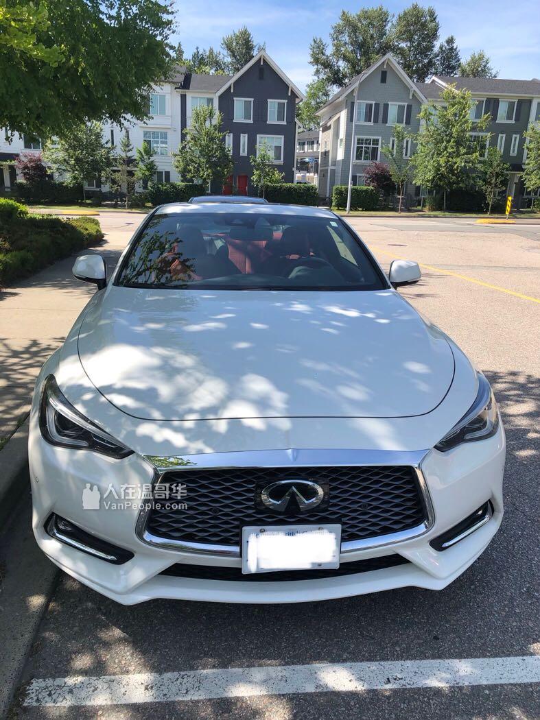 2018 Infiniti Q60S 400 HP顶配转Lease