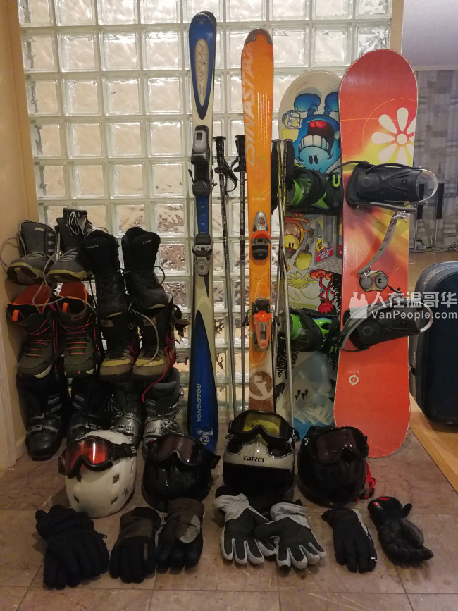 最后几天回流卖: 滑雪板ski, snowboard, 轮排溜冰鞋,冰刀溜冰鞋, 各种球类,跳绳,哑铃,野炊炉等等