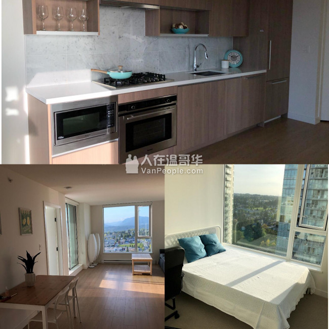 【出售高層公寓豪宅】Park Avenue West Surrey 素里,SFU附近 655 + 120 sqft