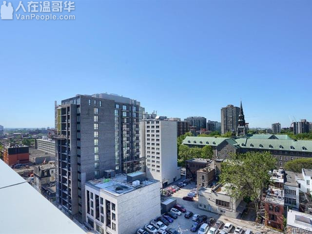 蒙特利尔市中心黄金地段公寓出售,步行至康大仅需三分钟!