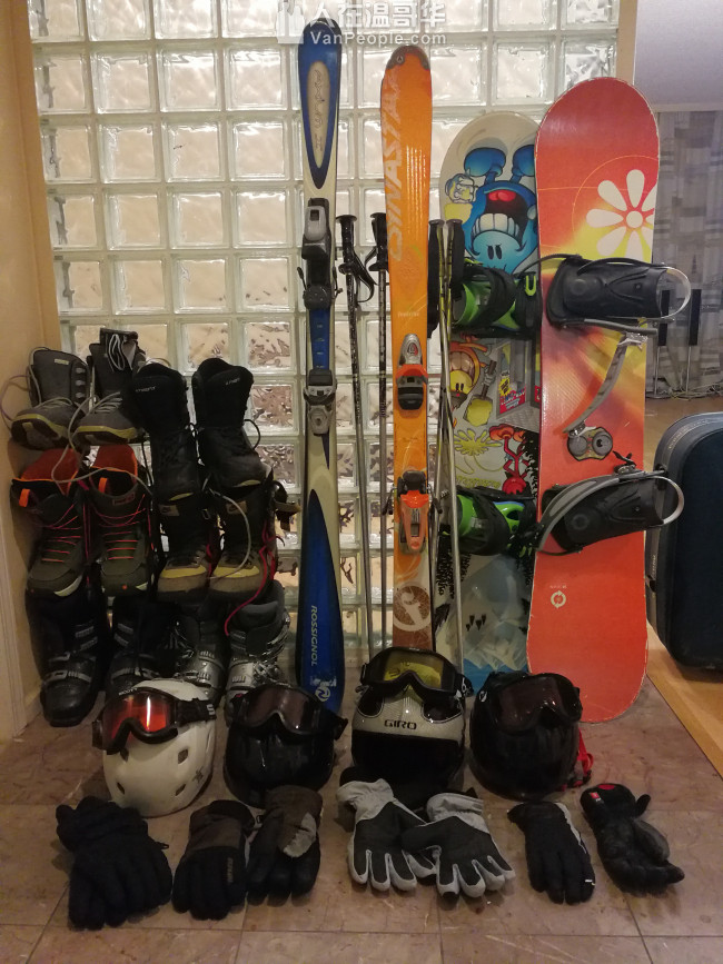 最后几天回流卖: 滑雪板ski, snowboard, 轮排溜冰鞋,冰刀溜冰鞋, 各种球类,跳绳,哑铃,野炊炉等等
