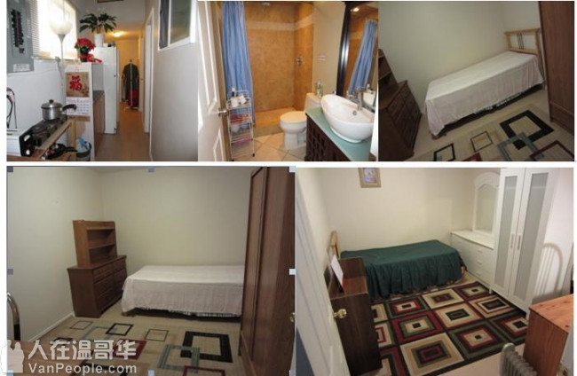 Burnaby(Edmonds)新雅房出租(限男性)即可入住480/M、獨立出入地点靠近Edmonds天车站