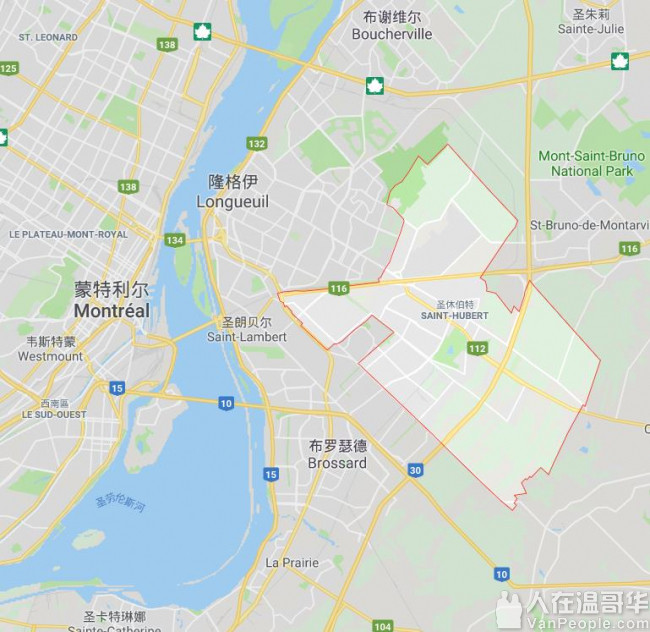 Saint-Hubert市两室公寓出售,近城市公园和St-Bruno购物中心!