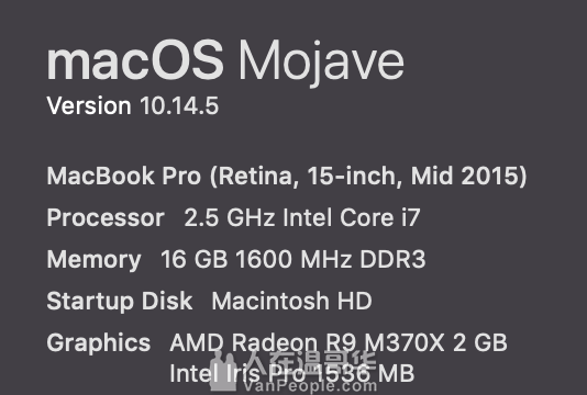 很新的MacBook Pro 15-inch Retina ( mid-2015)