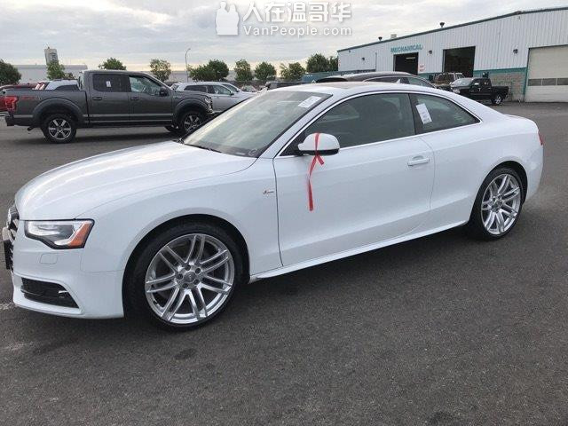 2015 audi A5 双门/留学生/新移民0首付/贷款月供500起/贷款通过率超高/已认证带保修Dueck通用