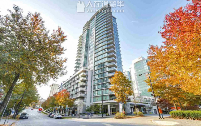 Downtown面海高层豪华2房2卫公寓出租