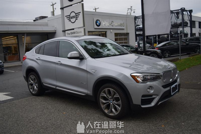 2018 BMW X4 xDrive28i,只有21364公里,BC本地车,没有事故
