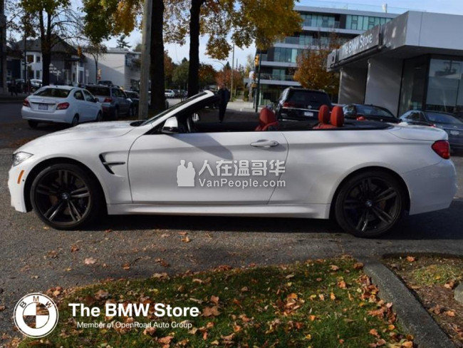 2017 宝马 BMW M4 Cabriolet 硬顶敞篷,满配车型,本地无事故,留学生可做lease