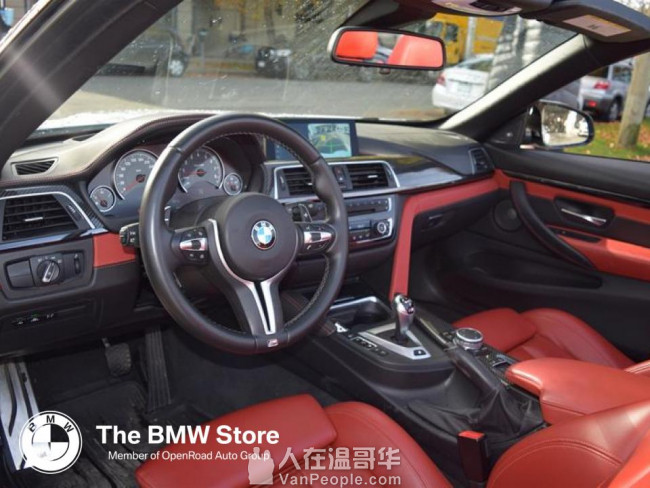 2017 宝马 BMW M4 Cabriolet 硬顶敞篷,满配车型,本地无事故,留学生可做lease