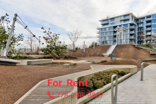 Richmond Concord Garden 全新高层1房1Den公寓即日起租