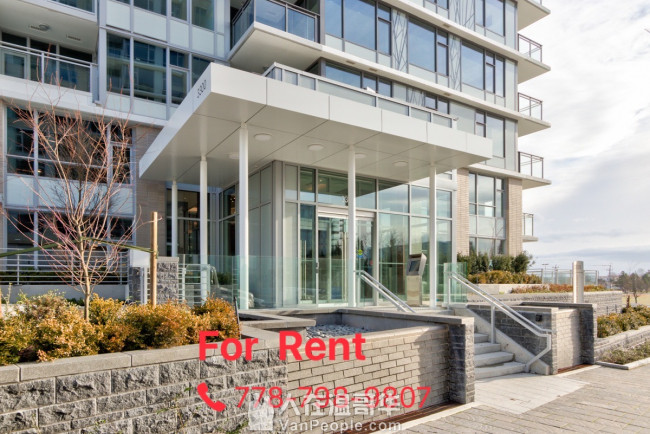 Richmond Concord Garden 全新高层1房1Den公寓即日起租