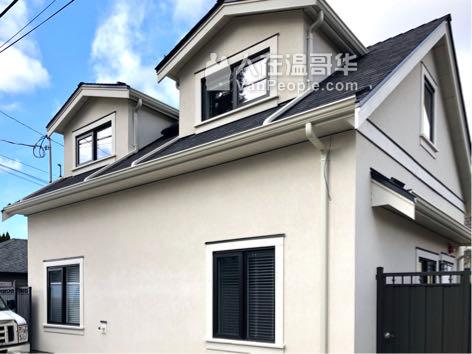 温市西区Kerrisdale 全新二层后巷独立房子出租
