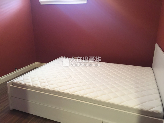 带家具全包 一室一厅南Burnaby Upper dear lake 社区临近BCIT Metrotown Kingsw
