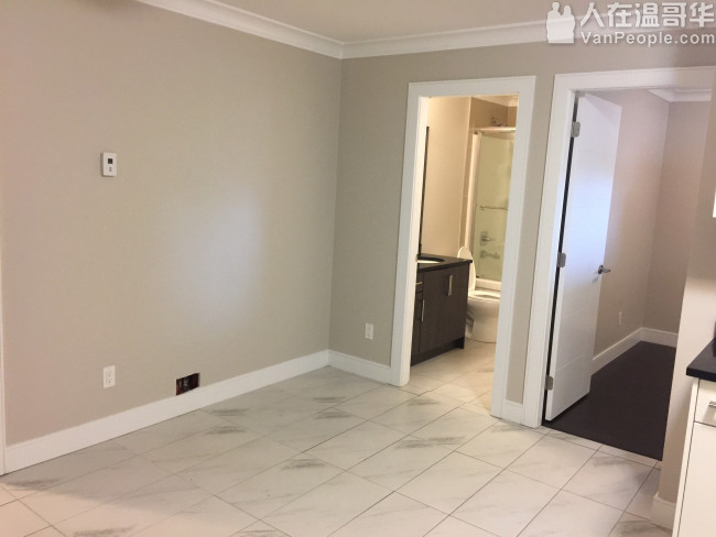 全包 一室一厅南Burnaby Upper dear lake 社区临近BCIT Metrotown Kingsway