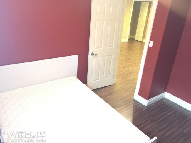 带家具全包 一室一厅南Burnaby Upper dear lake 社区临近BCIT Metrotown Kingsw