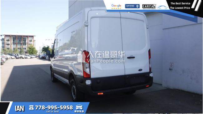 做工神车!无事故!倒车影像!2017 福特Transit Cargo Van T-250