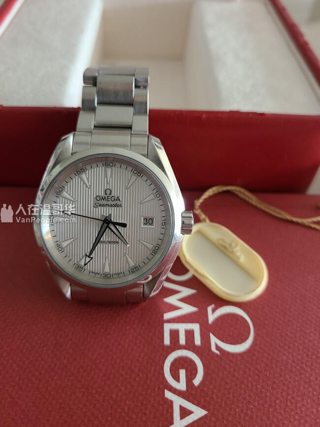 出售/置换 保真Omega 欧米茄 Aqua Terra Quartz 150M 38.5mm男装手表