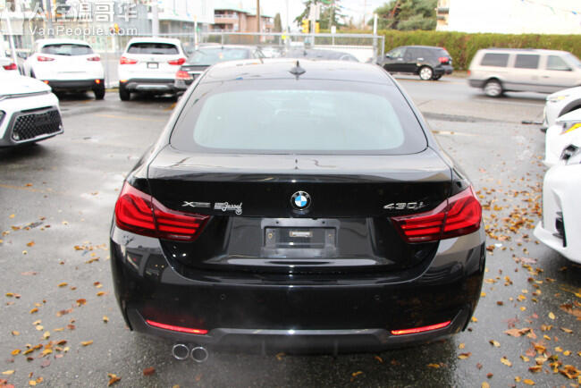 2020 BMW 430XI Grand Coupe 准新车