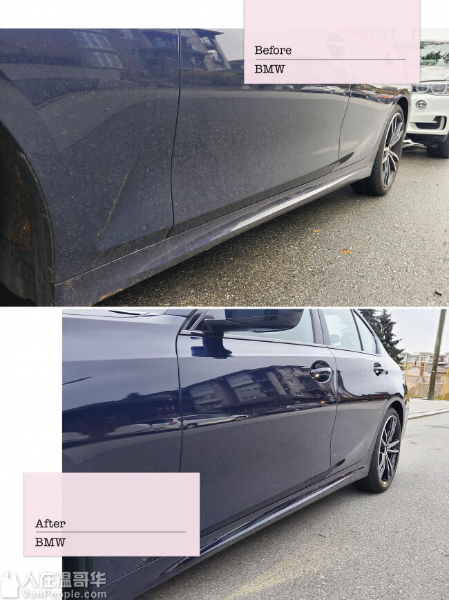 温哥华最专业的上门洗车美容,冬日优惠来啦