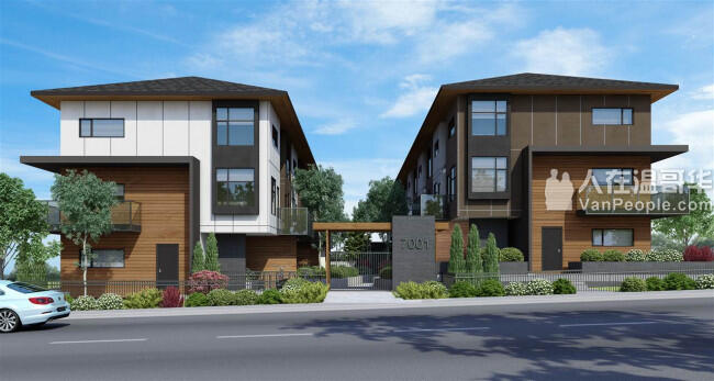 近Royal Oak天车 本拿比两房三卫townhouse联排别墅出租 带家具双车位